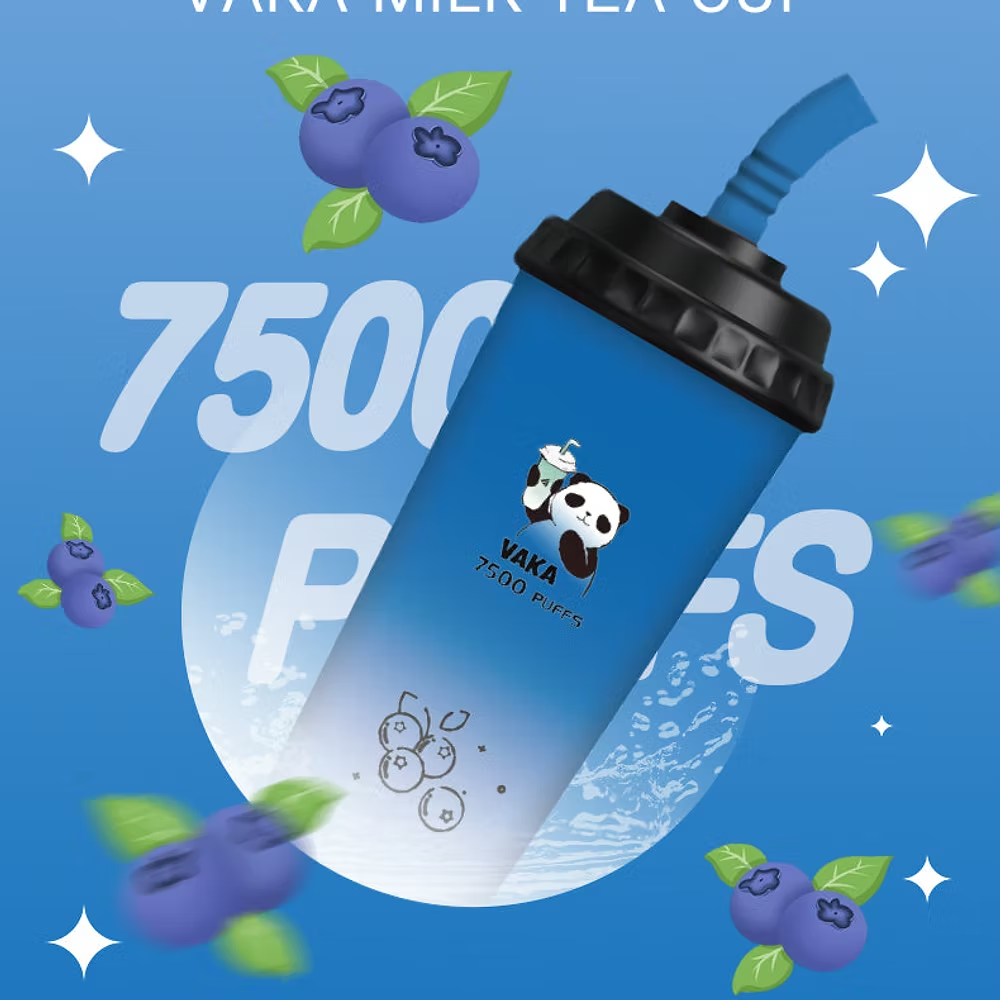 VAKA奶茶杯7500口 - 大容量設計 | 多種奶茶口味 | 便攜電子煙