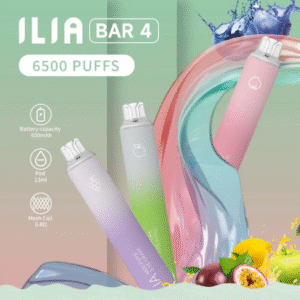 ILIA BAR 4 6500口拋棄式 電子 菸 | 超長續航 | 多種口味哩啞